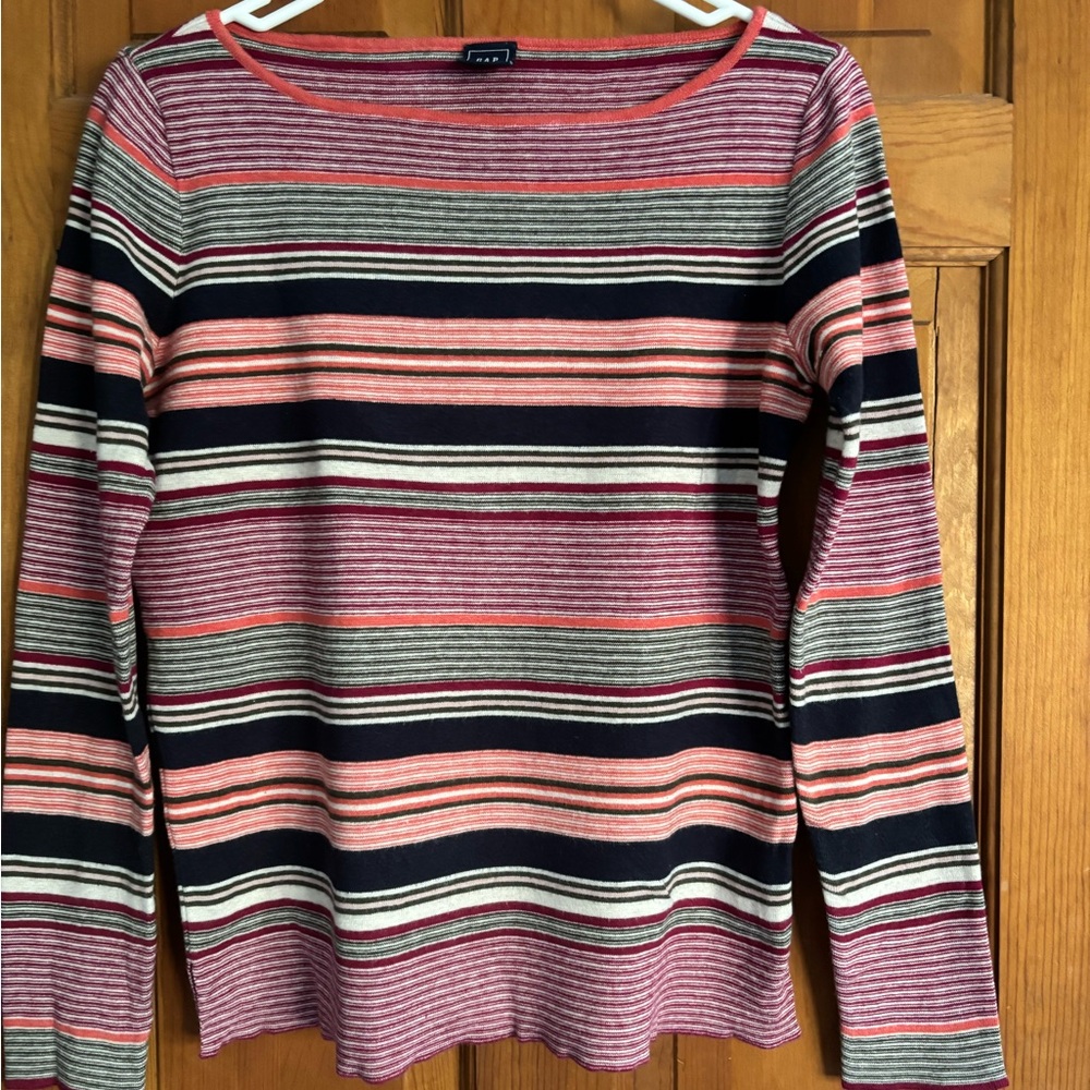 GAP Multicolor Striped Knit Top - Picture 5 of 5